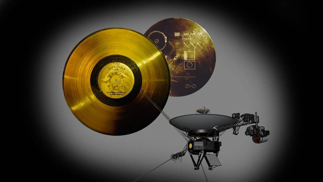 where is the voyager golden record now