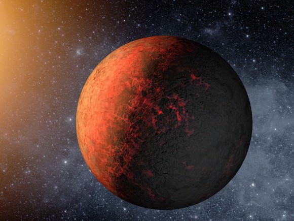 Artist's Concept of Kepler-20e, one of two Earth-sized planets found by the Kepler spacecraft. Credit: NASA/Ames/JPL-Caltech