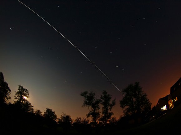 Photograph the International Space Station (ISS)