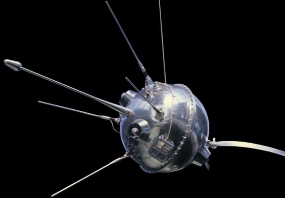 The Soviet Luna 1 Robotic space probe. Credit: RIA Novosti/ Alexander Mokletsov/Public Domain