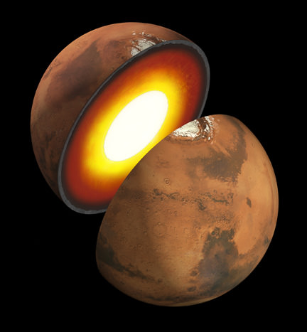 Mars Interior.  Credit: JPL/NASA 