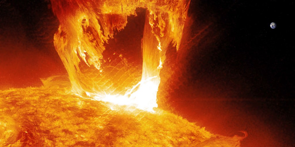 Solar Flares Could Have Helped Life Get Started on Earth