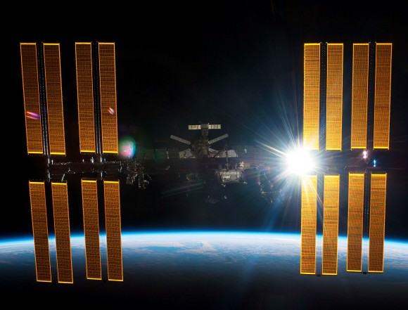 The International Space Station. Credit: NASA