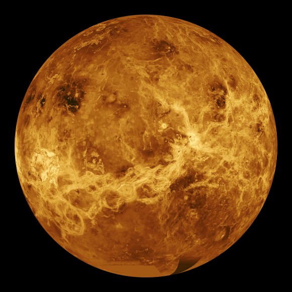 Venus imaged by Magellan Image Credit: NASA/JPL