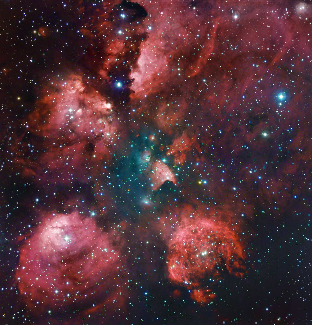 Cat's Paw Nebula. Credit: ESO/R. Gendler & R.M. Hannahoe