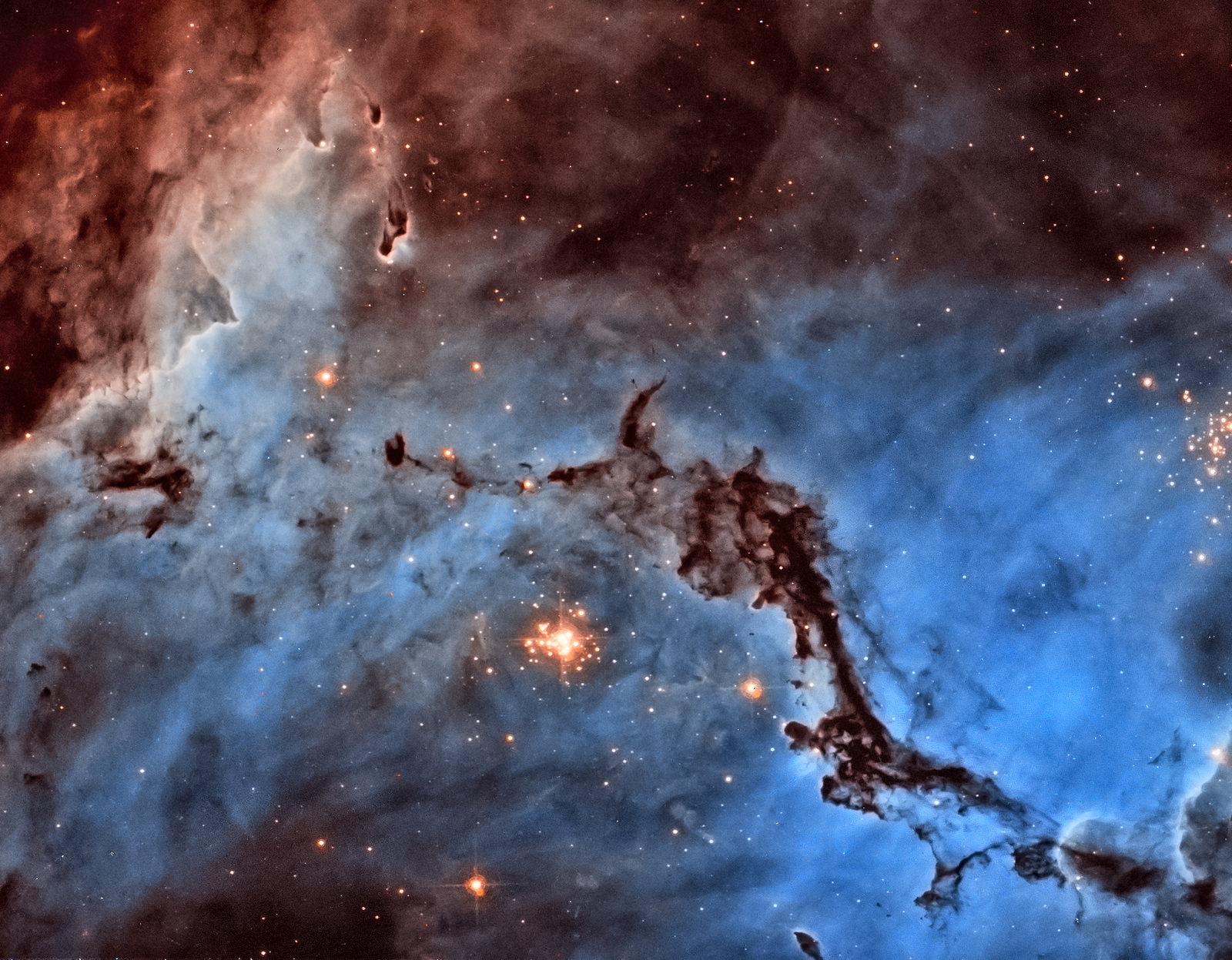 Ūkas NGC 1763. ©Josh Lake, Hubble, NASA