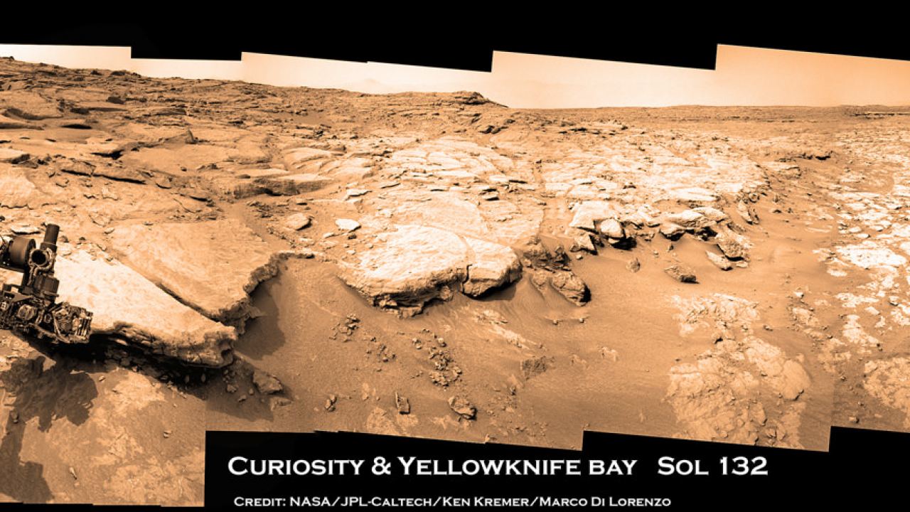 Curiosity Touches Mars at Yellowknife Bay and Drives to Snake River for Drilling - Universe Today