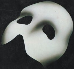 A 'Phantom of the Opera' - like mask.