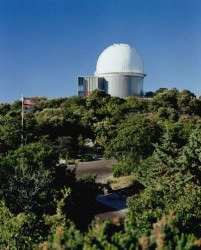 Exterior of the 2.1-meter telescope of the Kitt Peak National Observatory (NOAO)
