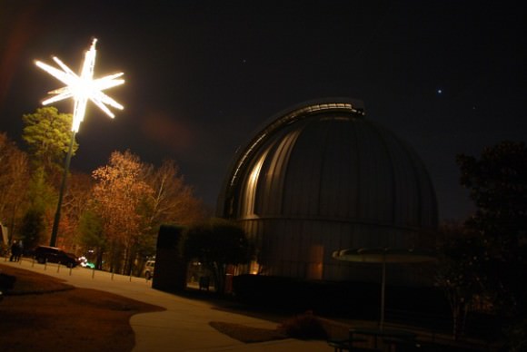 Does your observatories' night sky look like this? (Photo by Author).