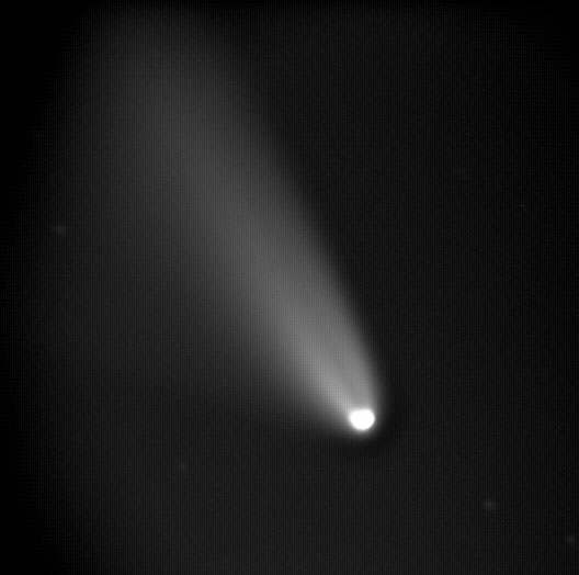 Comet L4 PANSTARRS on February 28 through an 11-inch telescope. Credit: Michael Mattiazzo