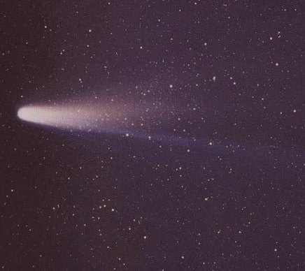 Halley's Comet in 1986. Credit: NASA