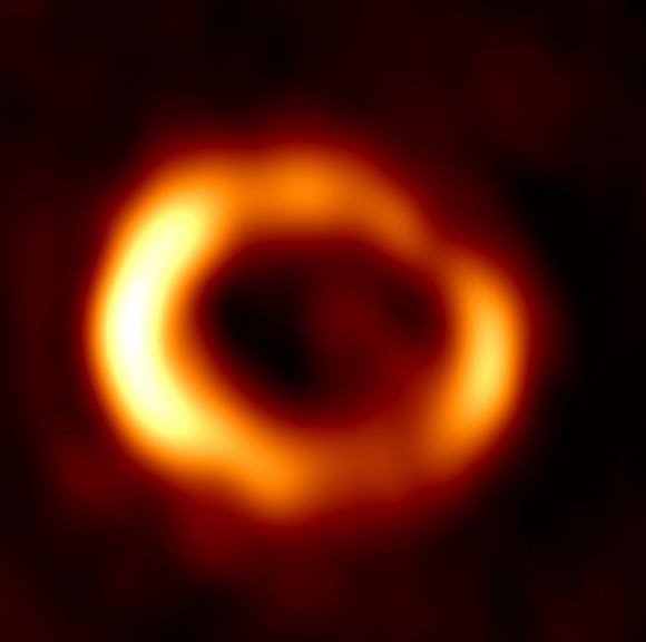 Radio image at 7 mm. Credit: ICRAR Radio image of the remnant of SN 1987A produced from observations performed with the Australia Telescope Compact Array (ATCA).