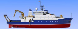 Rendering of the R/V Sally Ride