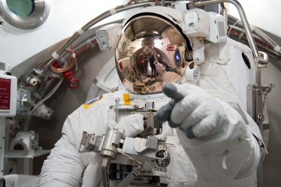 Expedition 35/36 astronaut Luca Parmitano will perform two spacewalks during his mission. Credit: NASA/Lauren Harnett