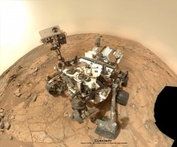 Curiosity Rover snapped this self portrait mosaic