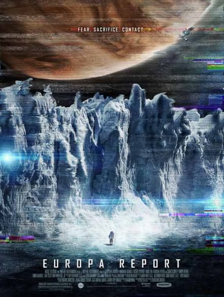 Europa Report was a 2013 film that focused on a human mission to the Jovian moon. Poster by Start Motion Pictures.