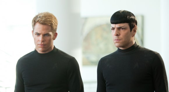 Captain Kirk and Mr. Spock in ‘Star Trek Into Darkness’. Credit: Star Trek