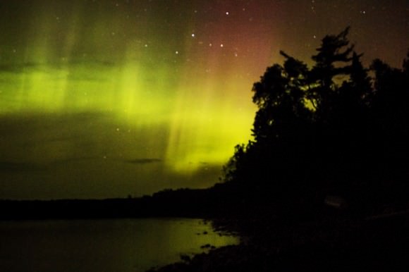 Aurora seen on May 31, 2013 near Leith, Ontario, Canada. Credit and copyright: Adam Wipp. 