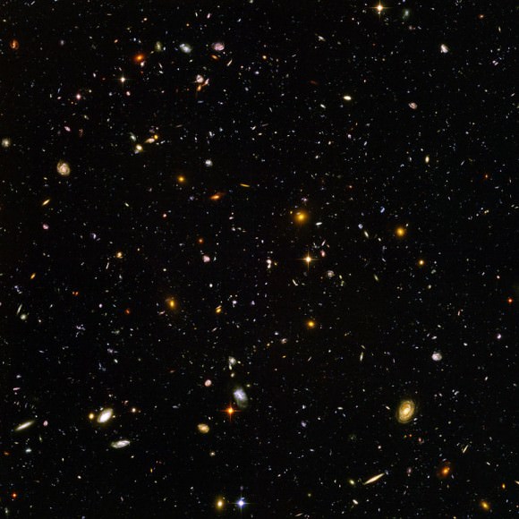 Jacinta studies distant galaxies like those shown in this image from the Hubble Space Telescope, using the new 'stacking' technique to gather information only available through radio telescope observations. Credit: NASA, STScI, and ESA. 
