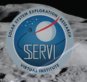 The new SSERVI logo. Credit: NASA/SSERVI.