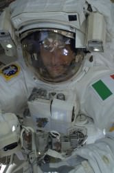 Luca Parmitano on EVA on July 16, 2013. (ESA)