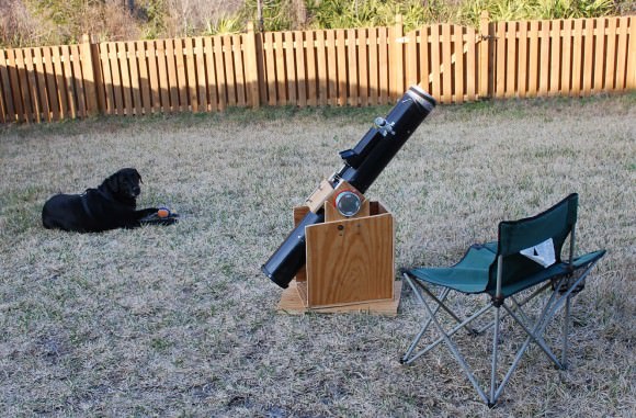 Let the Dog Days of Summer (& astronomy) begin! (Photo by author).