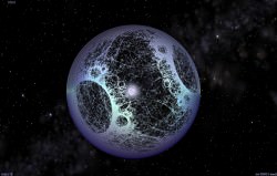 Artist's impression of a Dyson Sphere. The construction of such a massive engineering structure would create a technosignature that could be detected by humanity. Credit: SentientDevelopments.com/Eburacum45