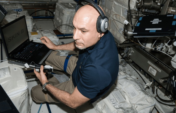 Luca Parmitano, a European Space Agency astronaut, is on his first voyage to space as a part of Expeditions 36/37. Credit: NASA