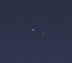 Earth and Moon seen by Cassini on July 19, 2013
