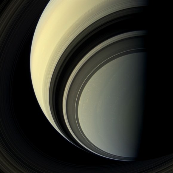 Saturn's southern hemisphere images from a million miles away (Credit: NASA/JPL-Caltech/Space Science Institute)