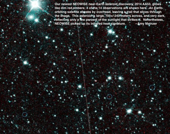 2014 AA53 NEOWISE