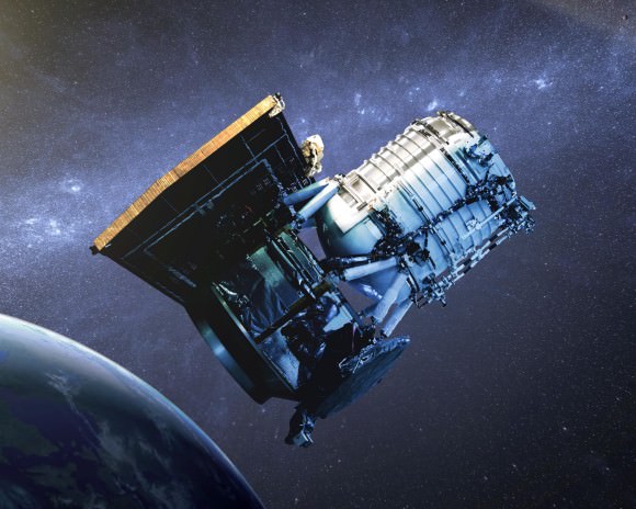 Artist's impression of the WISE satellite