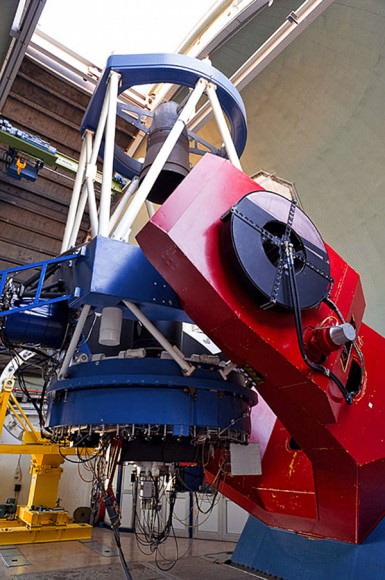 Image of the MPG/ESO 2.2 m telescope at ESO's La Silla observatory