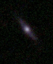 An example of an unknown galaxy needing classification. Image credit: Galaxy Zoo
