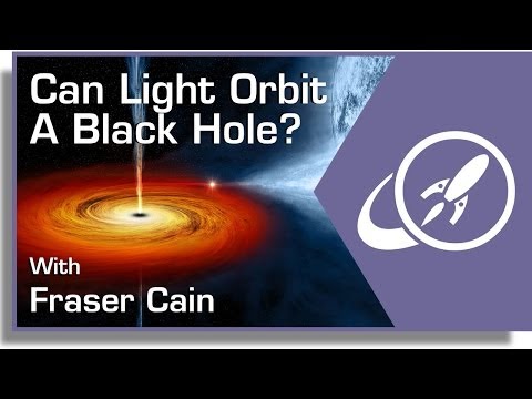Can Light Orbit A Black Hole?