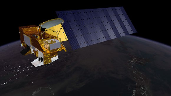 Sensors aboard NASA’s Aqua satellite are aiding the search for MH 370. Credit: NASA