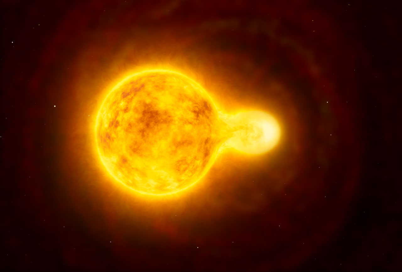 What is the largest known star in the universe? It's a red hypergiant.