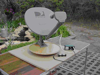 Repurposing a TV Dish for amatuater astronomy. Credit: NSF/NRAO/Assoc. Universities, Inc. 
