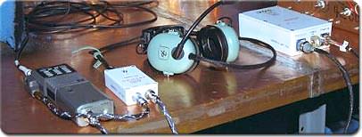 Amateur radio equipment that eventually made its way to to ISS aboard STS-106. (Credit: NASA). 