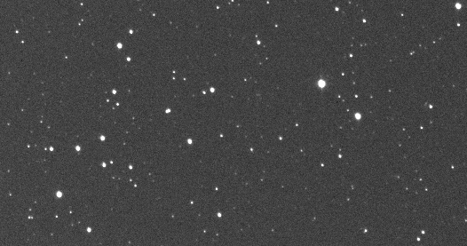 An animation of the motion of PHA asteroid 2014 KP4. Credit: Remanzacco Observatory. 