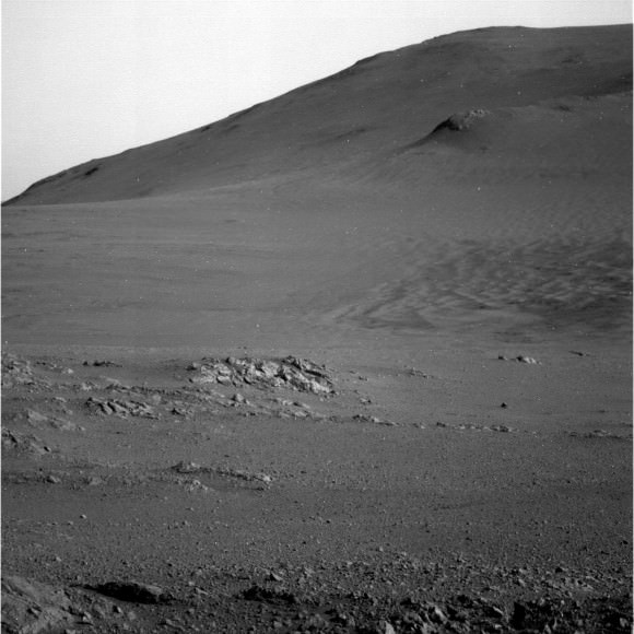 A view from NASA's Opportunity rover on Sol 3721 as it explores Endeavour Crater. Credit: NASA/JPL-Caltech/Cornell Univ./Arizona State Univ.