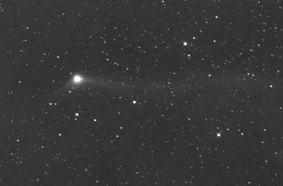 First photo of Comet Jacques on its return to the morning sky taken on July 7. Credit: Gerald Rhemann