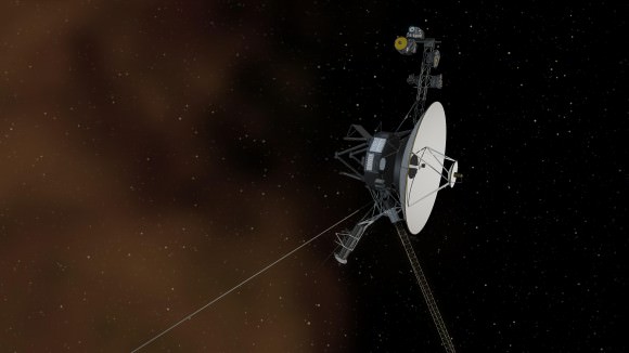 Artist's concept of Voyager 1 in interstellar space. Credit: NASA/JPL-Caltech 