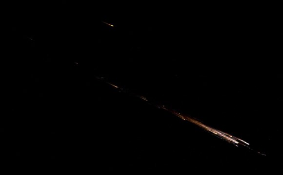 Cygnus reentry on 17 Aug 2014.  Credit: NASA/ESA/Alexander Gerst