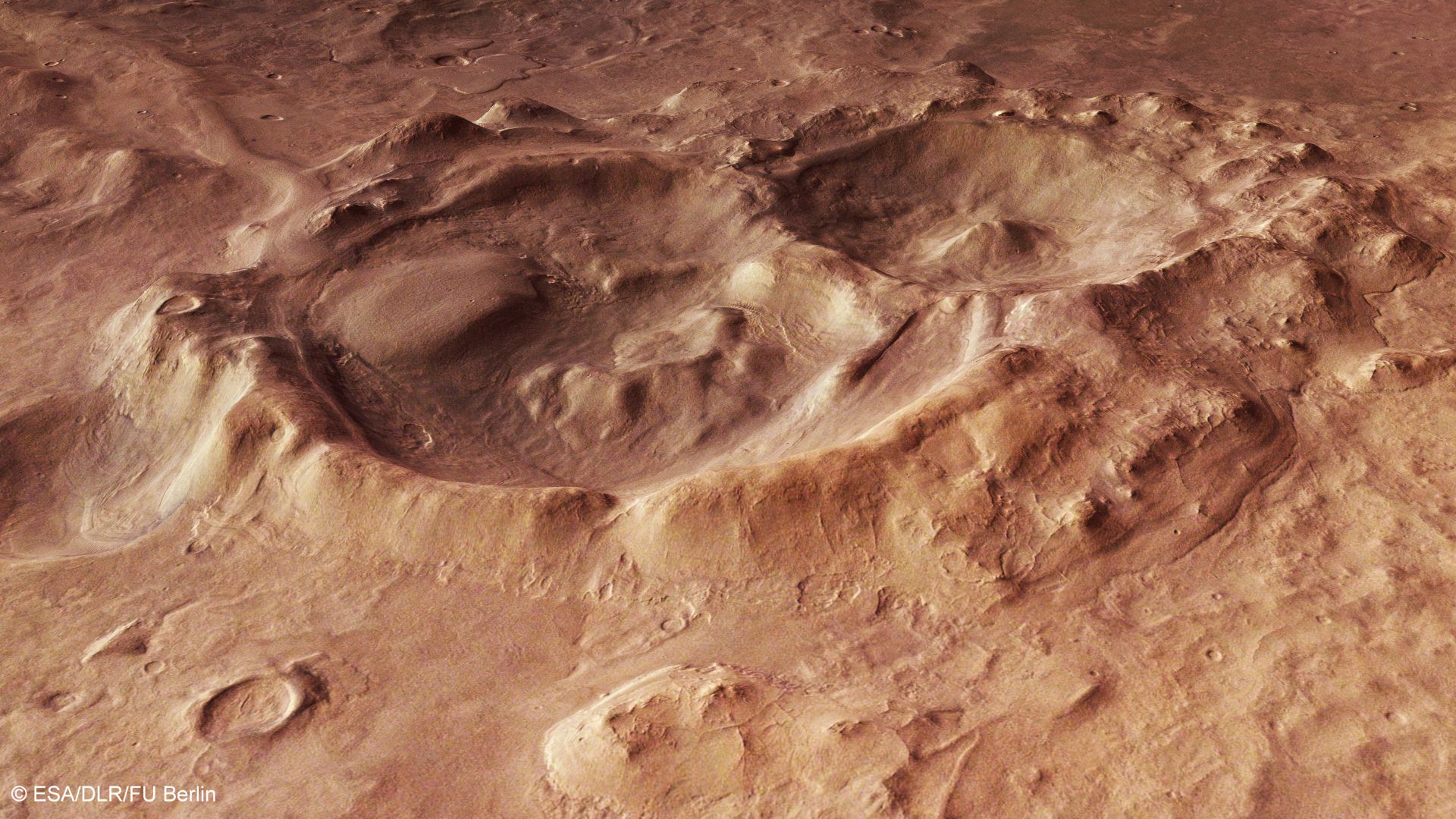 This Martian Basin Shows Off Our Solar System's Violent Past - Universe