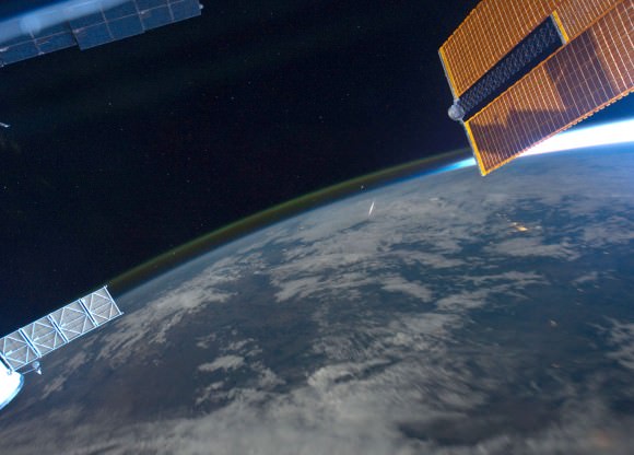 Perseid meteor ISS Ron Garan Aug13_2011