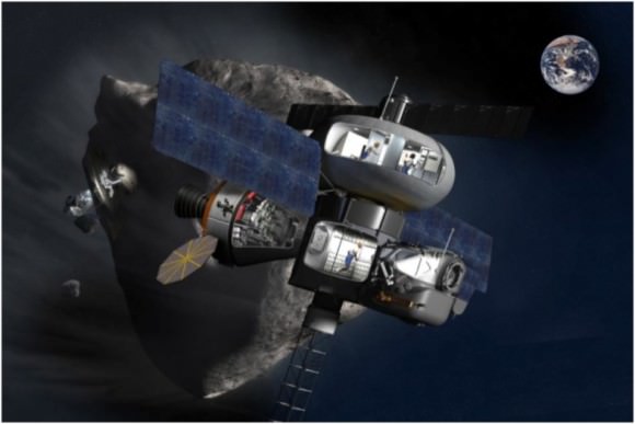 Future asteroid mission. Credit: NASA