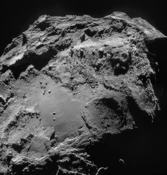 A mosaic of images of Comet 67P/Churyumov–Gerasimenko taken from the Rosetta spacecraft Dec. 14. Credit: ESA/Rosetta/NAVCAM – CC BY-SA IGO 3.0