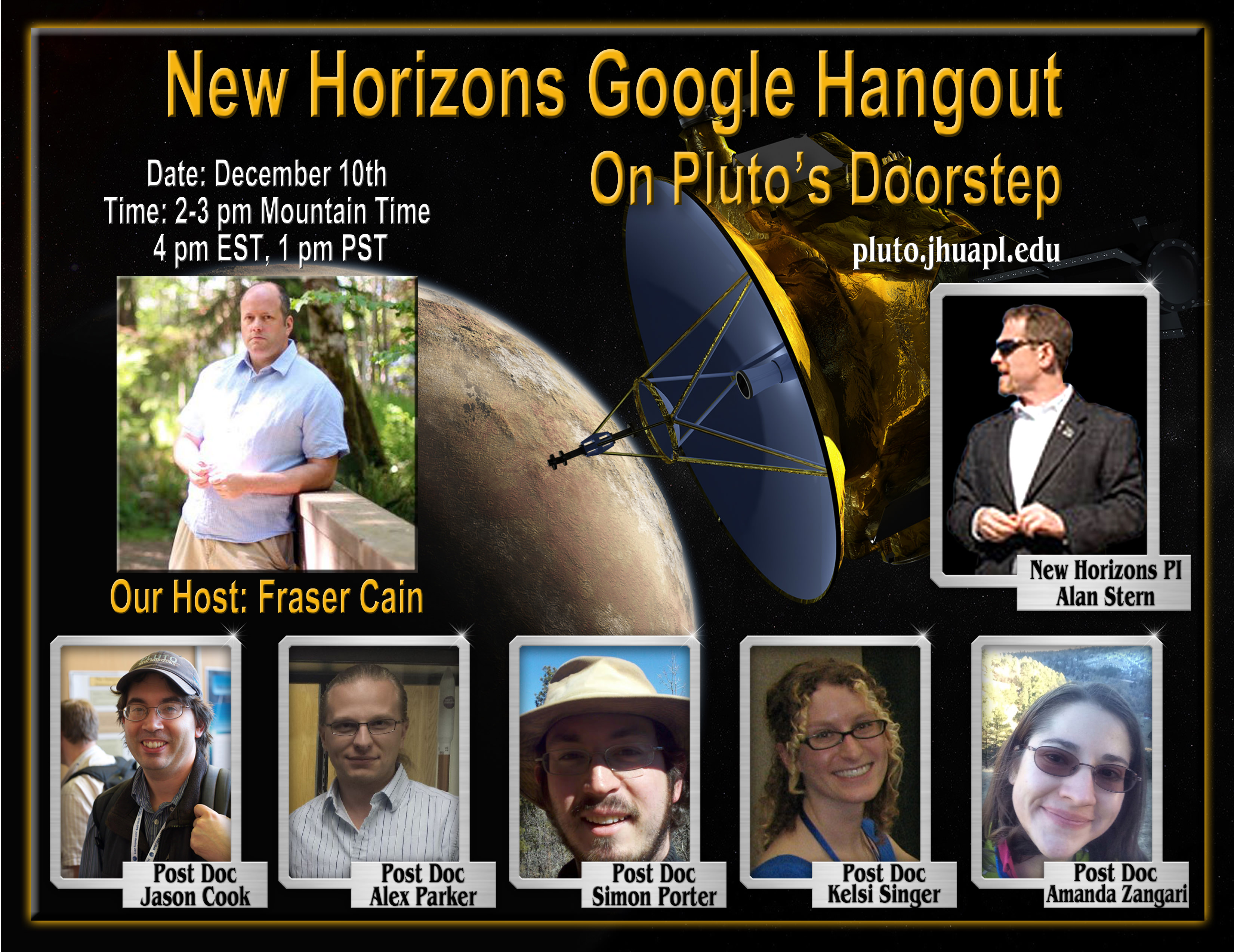New Horizons Google Hangout
